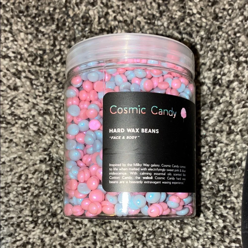 Waxing Set - Cosmic Candy Hard Wax Beans, Spatulas, and Microwavable Mixing Cup